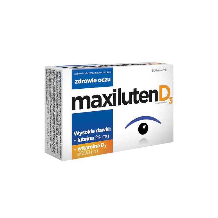 Maxiluten D₃ 30 tabletek