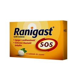 RANIGAST S-O-S 12 tabletek