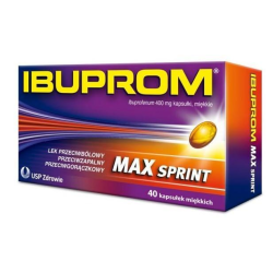 Ibuprom Max Sprint 40 kapsułek