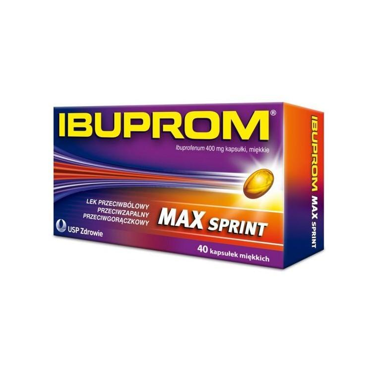 Ibuprom Max Sprint 40 kapsułek