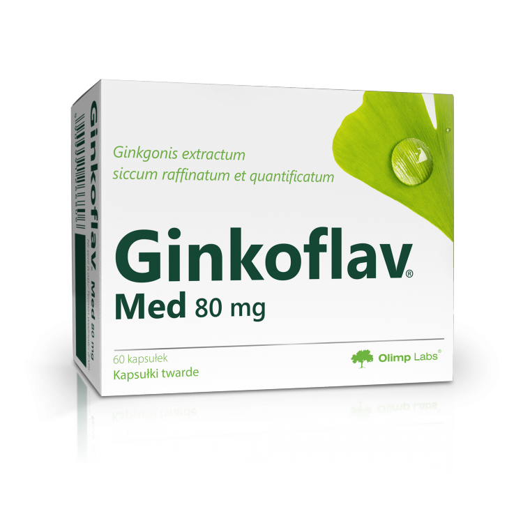 OLIMP Ginkoflav Med 80 mg 60 kapsułek