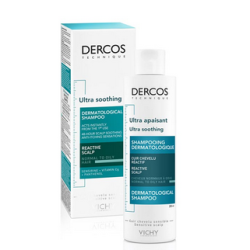 VICHY Dercos - Ultrakojący szampon do włosów normalnych i przetłuszczających się 200ml