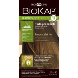 BIOKAP Nutricolor Delicato Rapid 7.0 Średni Naturalny Blond 135ml