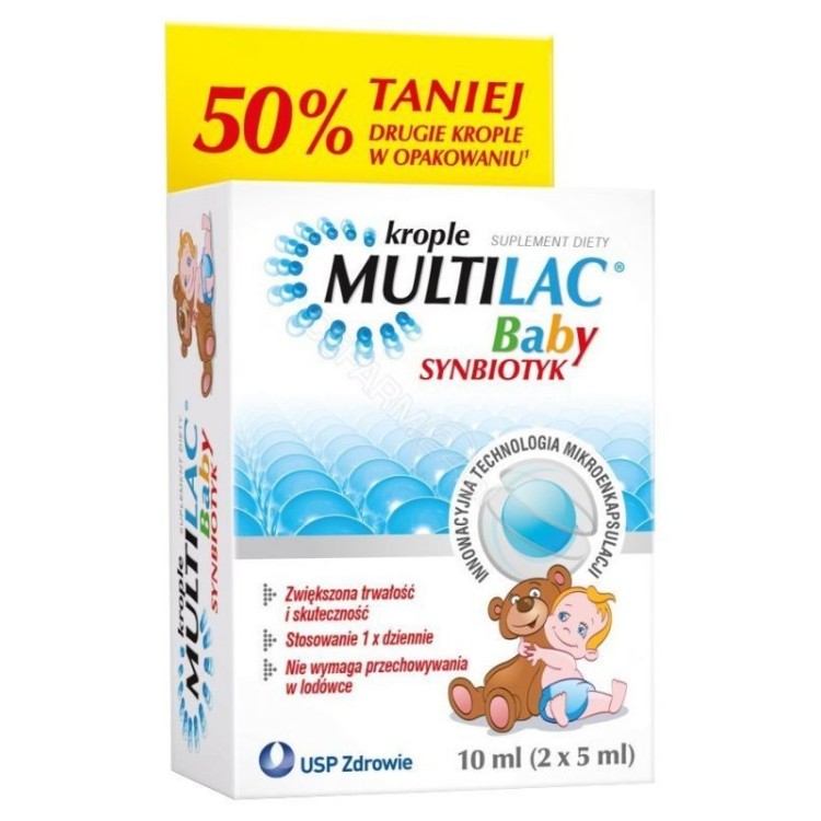 MULTILAC Baby Synbiotyk 10ml