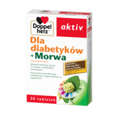 Doppelherz aktiv Dla diabetyków + Morwa 30 tabletek