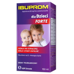 Ibuprom FORTE dla Dzieci zawiesina doustna 200mg/5ml 150ml