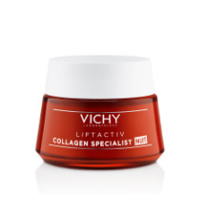 Vichy Liftactiv Collagen Specialist Noc Przeciwzmarszczkowy krem na noc z witaminą Cg i peptydami 50 ml