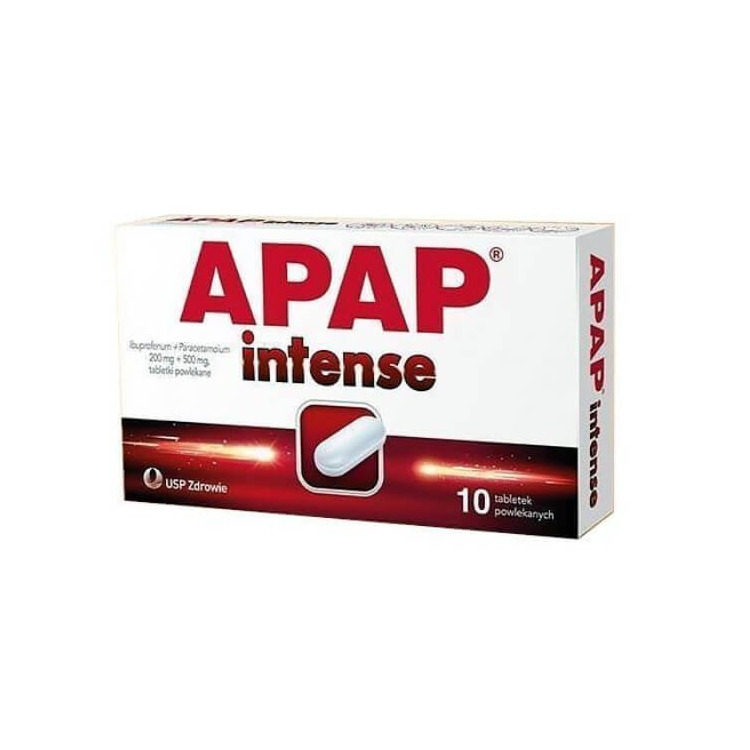 Apap Intense 10 tabletek