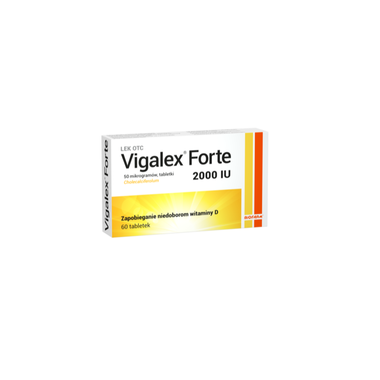 Vigalex® Forte 2000 IU 60 tabletek