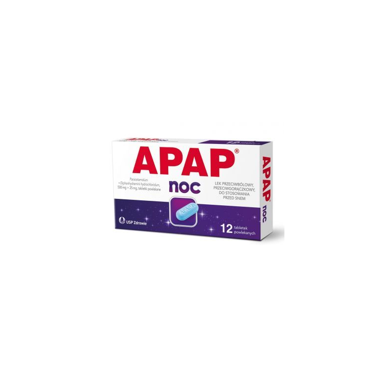APAP Noc 12 tabletek