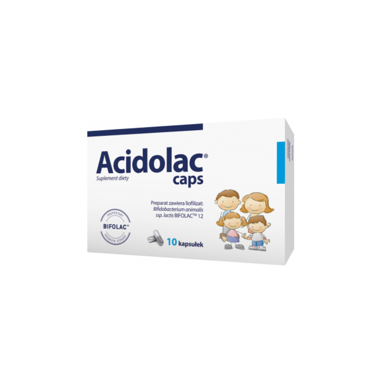 Acidolac caps 10 kapsułek