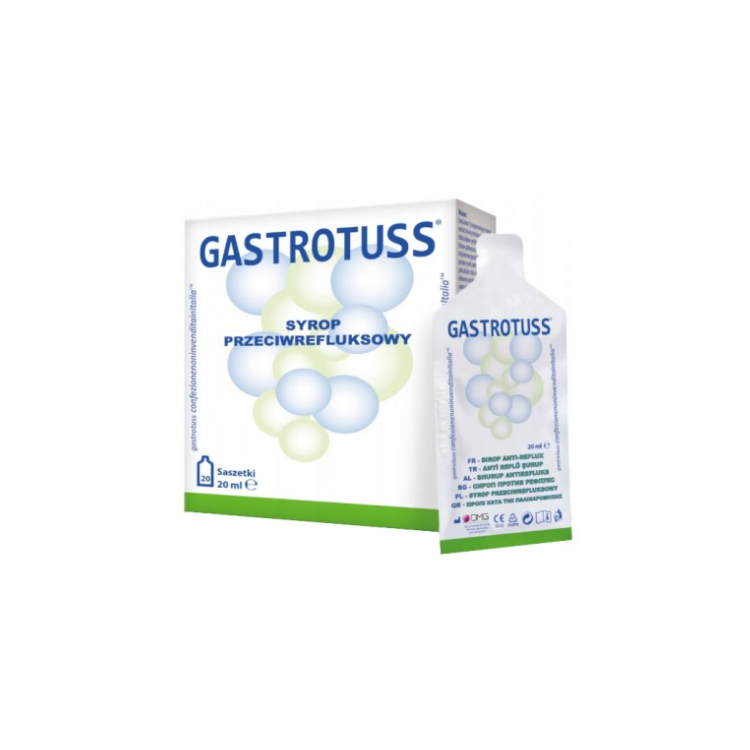 Gastrotuss Syrop przeciwrefluksowy 20 saszetek x 20 ml