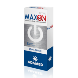 MaxOn Active 25 mg 8 tabletek powlekanych