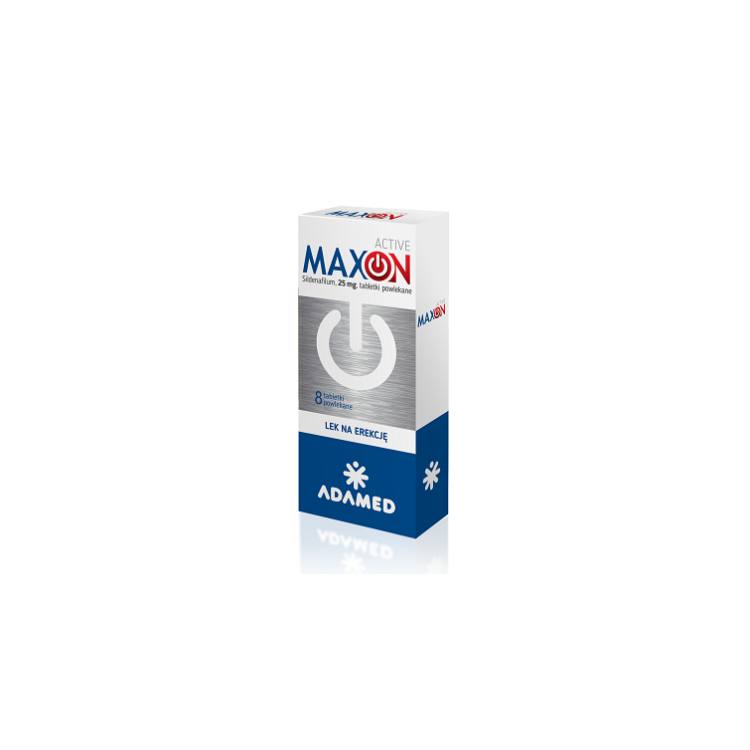 MaxOn Active 25 mg 8 tabletek powlekanych