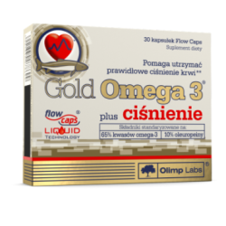 OLIMP Gold Omega 3 plus ciśnienie 30 kapsułek Flow Caps