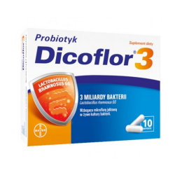Dicoflor®3 10 kapsułek Uwaga! Data ważności 31.05.2024r.*