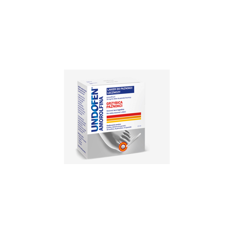 UNDOFEN® AMOROLFINA 50 mg/ml lakier do paznokci 2,5 ml