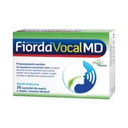 Fiorda Vocal MD o smaku owoców leśnych 30 pastylek do ssania