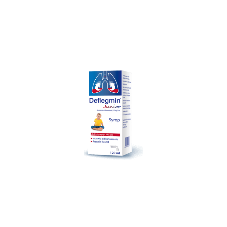 Deflegmin Junior syrop 15mg/5 ml 120ml Deflegmin Junior syrop 15mg/5 ml 120ml
