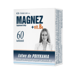 Magnez + Vit.B6 60 tabletek POLSKI LEK