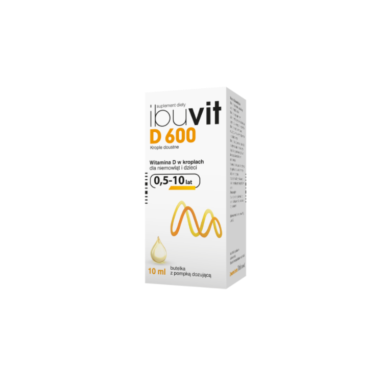 Ibuvit D 600 krople doustne 10 ml
