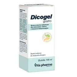Dicogel Gastro Syrop przeciw refluksowi dla niemowląt i dzieci 100ml