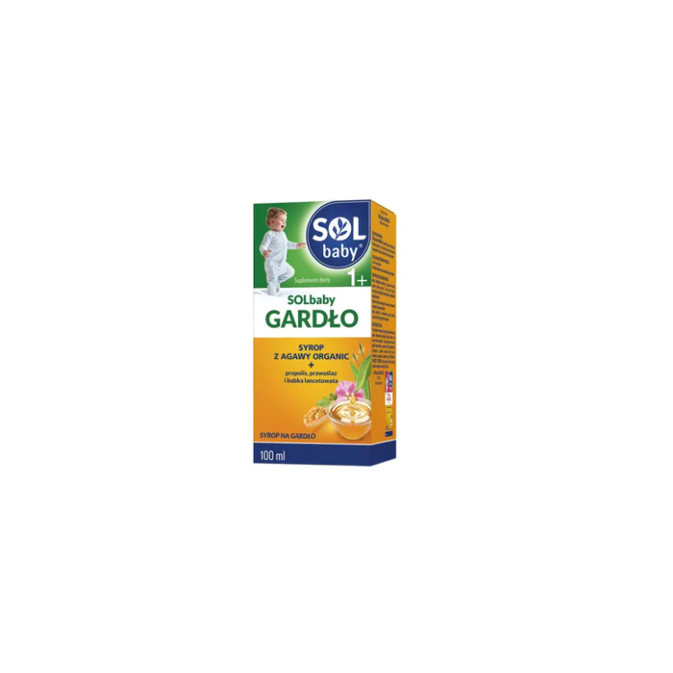 SOLBABY GARDŁO syrop 100 ml SOLBABY GARDŁO syrop 100 ml