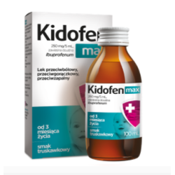Kidofen max 250 mg/ 5 ml zawiesina doustna100ml