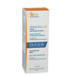 DUCRAY Keracnyl UV Fluid przeciw niedoskonałościom SPF50+ 50ml