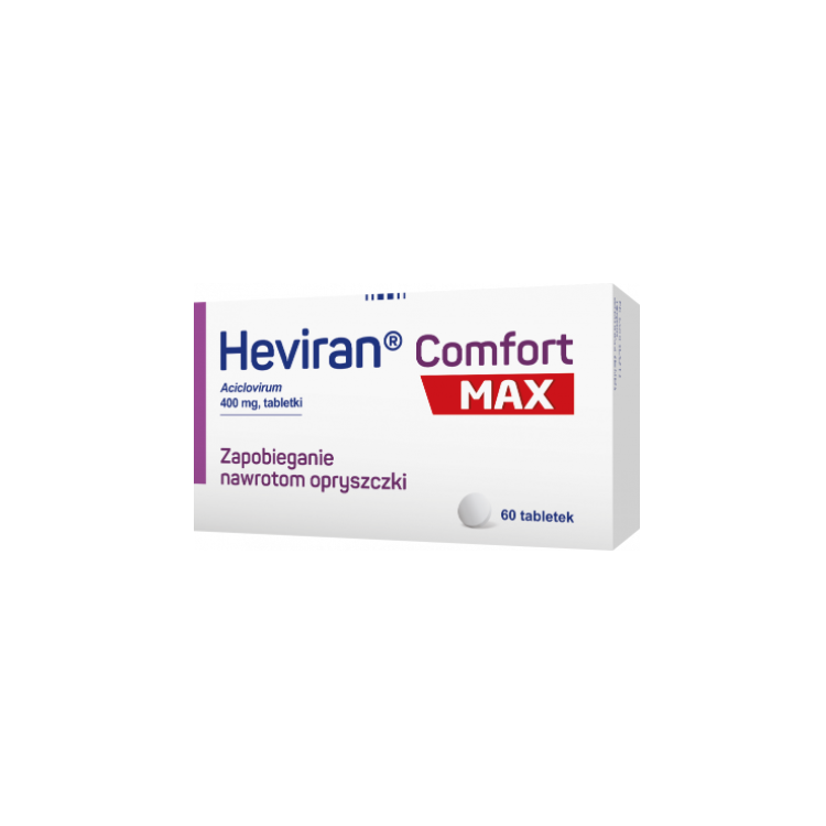 Heviran Comfort Max 400 mg 60 tab.