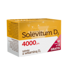 Solevitum witamina D3 4000 j.m. 75 tabletek