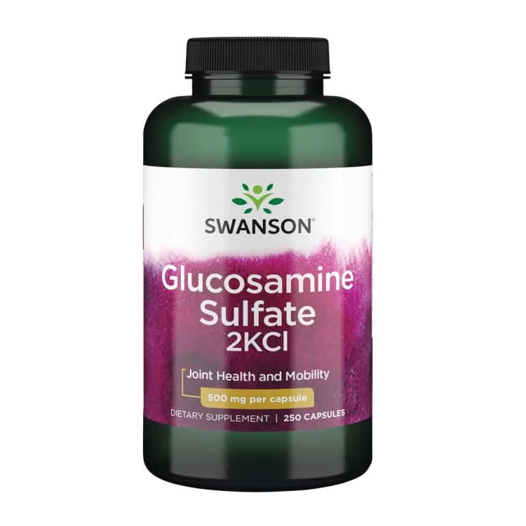 Swanson Glucosamine Sulfate 500mg 250 kap.