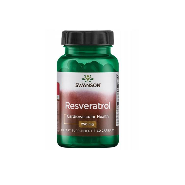 Swanson Resweratrol 250 mg 30 kapsułek
