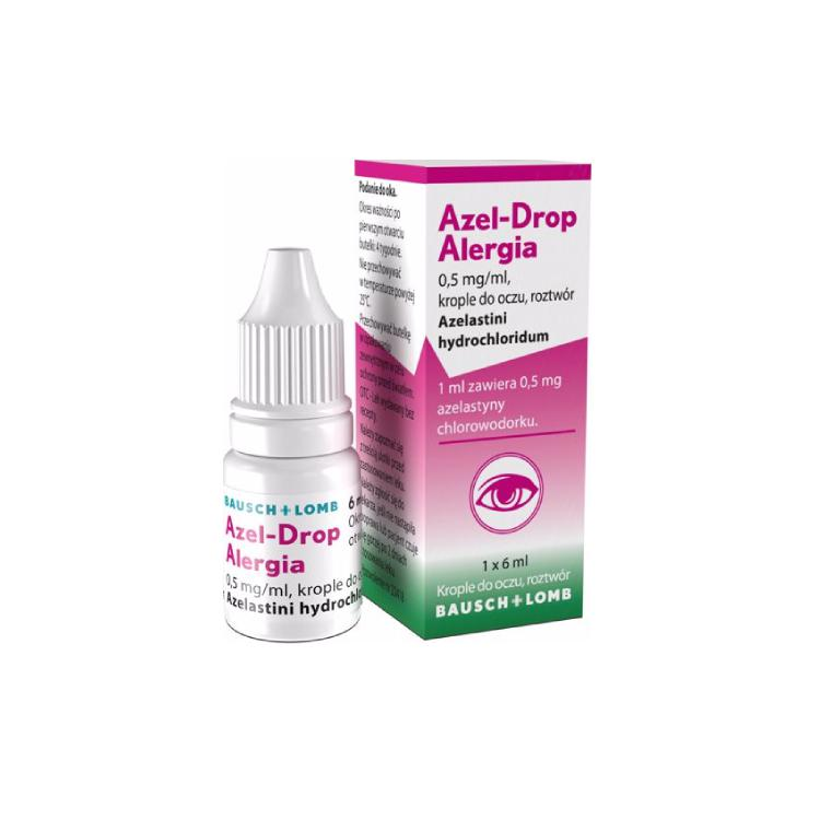 Azel-Drop Alergia Krople do oczu 6ml