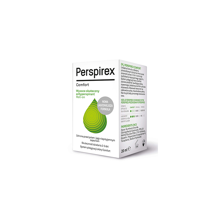 Perspirex Comfort dla skóry delikatnej i wrażliwej Roll-on 20ml