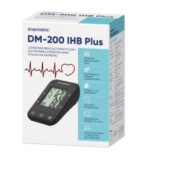 Ciśnieniomierz Automatyczny Diagnostic DM-200 IHB PLUS z zasilaczem