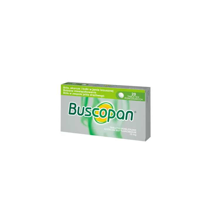 Buscopan 10 mg 20 tabletek