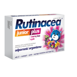 Rutinacea Junior Plus 20 tabletk do ssania