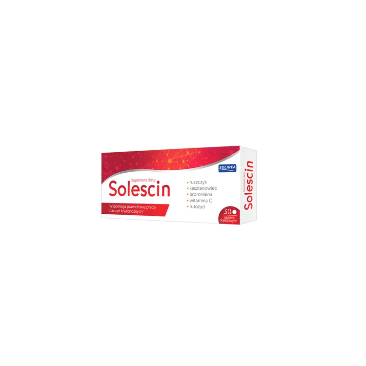 Solescin tabletki dojelitowe 30 szt. Solescin tabletki dojelitowe 30 szt.
