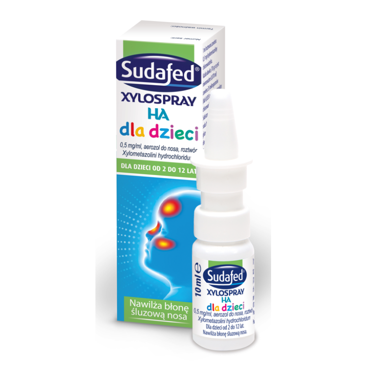 Sudafed Xylospray HA dla dzieci areozol do nosa 10ml