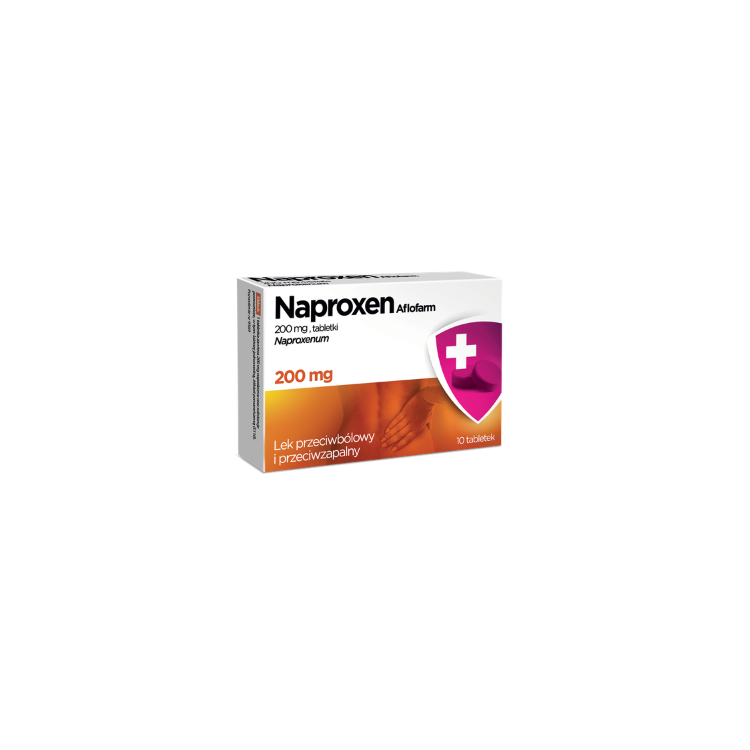 Naproxen Aflofarm 200 mg  10 tabletek
