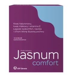 Jasnum comfort 10 globulek dopochwowych