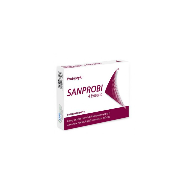 Sanprobi 4 Enteric - 20 kapsułek