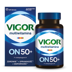 VIGOR multiwitamina ON 50+ 60 tabletek