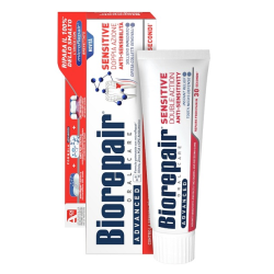 Biorepair® Advanced Sensitive pasta do zębów wrażliwych bez fluoru 75 ml