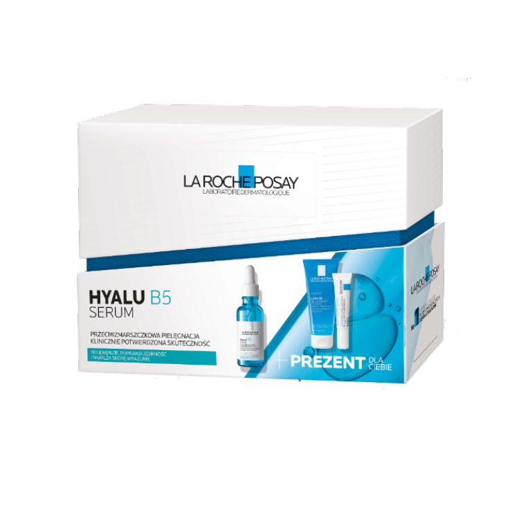 La Roche Zestaw HYALU B5 serum 30ml + LIPIKAR Gel Lavant żel 100mlCicaplast Baume B5+15ml