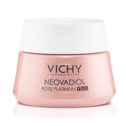 Vichy Neovadiol Rose Platinium Wygładzający różany krem pod oczy dla skóry dojrzałej 15 ml+Miniprodukt 15ml