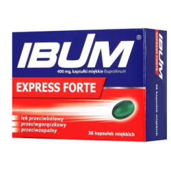 Ibum Express Forte 400 mg 36 kapsułek