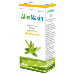 AloeNasin Spray do nosa z aloesem i witaminami A+E 10 ml