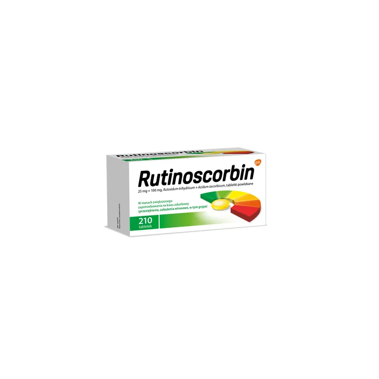 Rutinoscorbin 210 tabletek